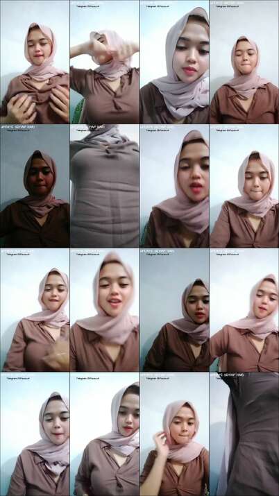 Poster for Hijab Cantik Liveshow Pamer Tt Nya Yang Indah