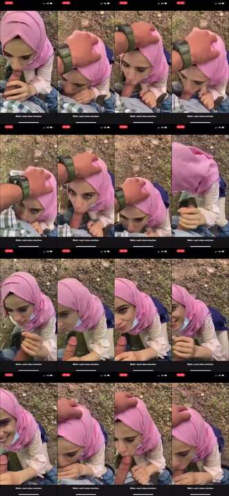 Poster for Jilbab Pink Arab Nyepong Outdoor Video Bokep Viral