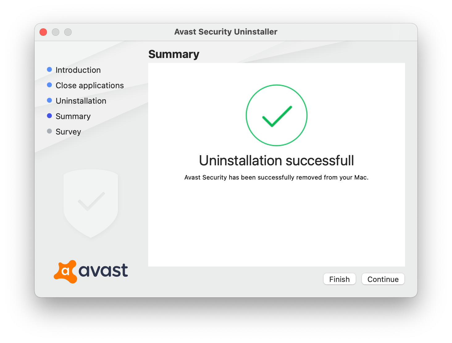 How to uninstall Avast from a Mac