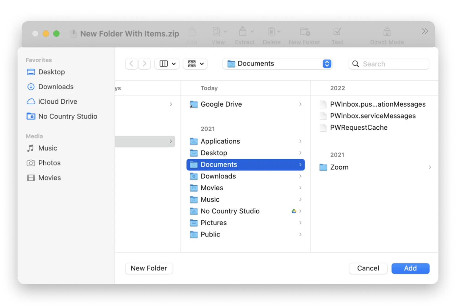 How to zip and unzip files and folders on Mac