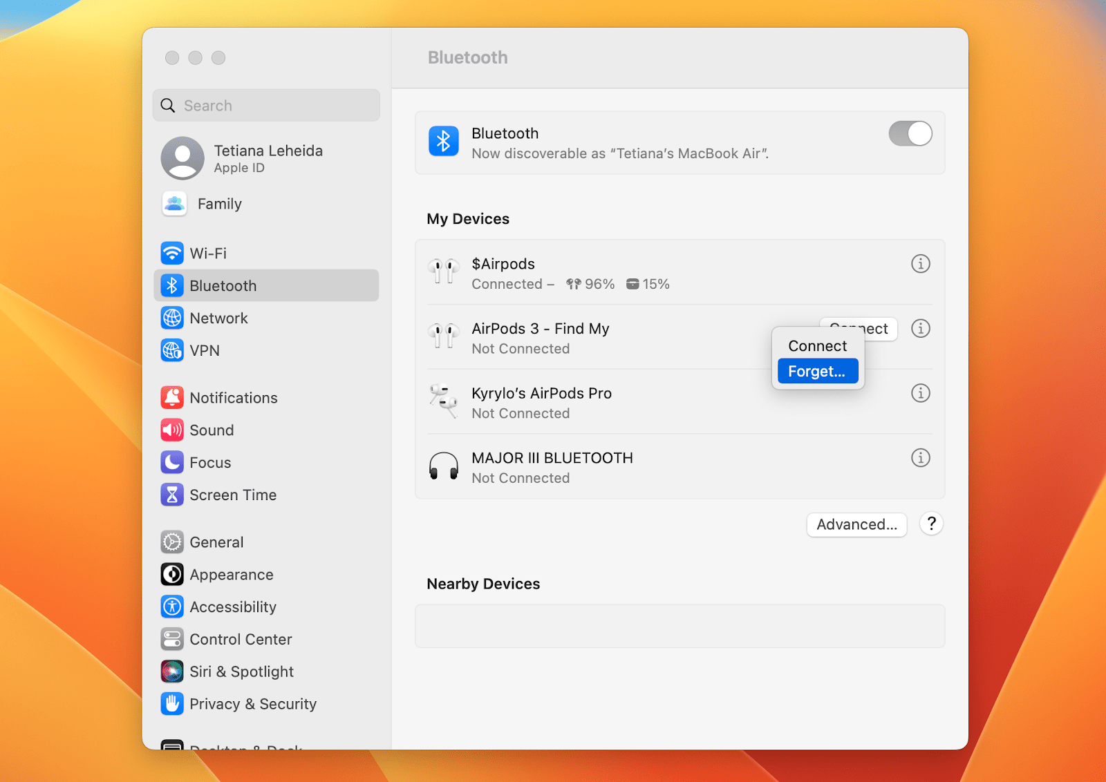 macOS Ventura Bluetooth problems and how to fix them