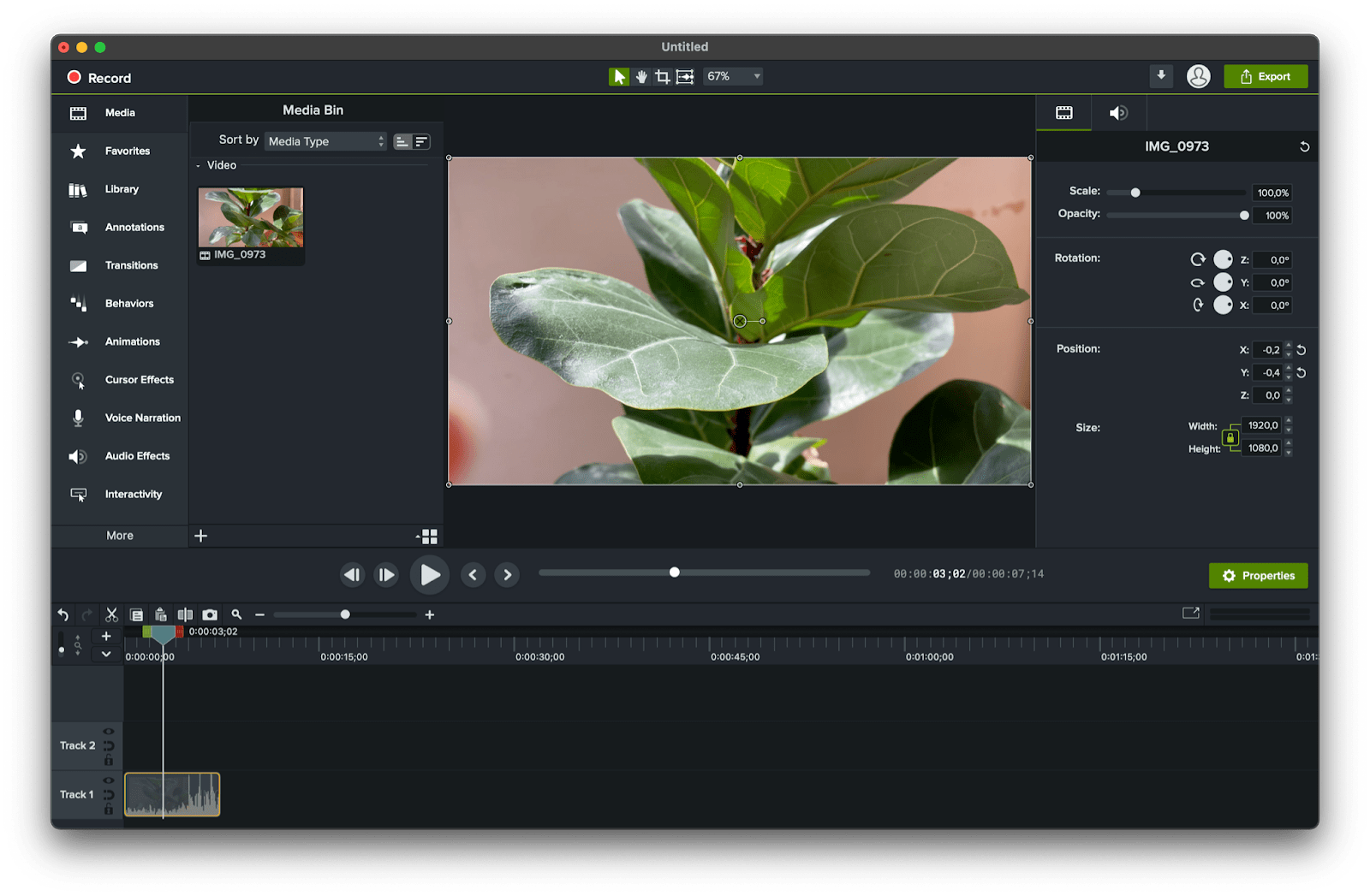 Best video editing software for Mac