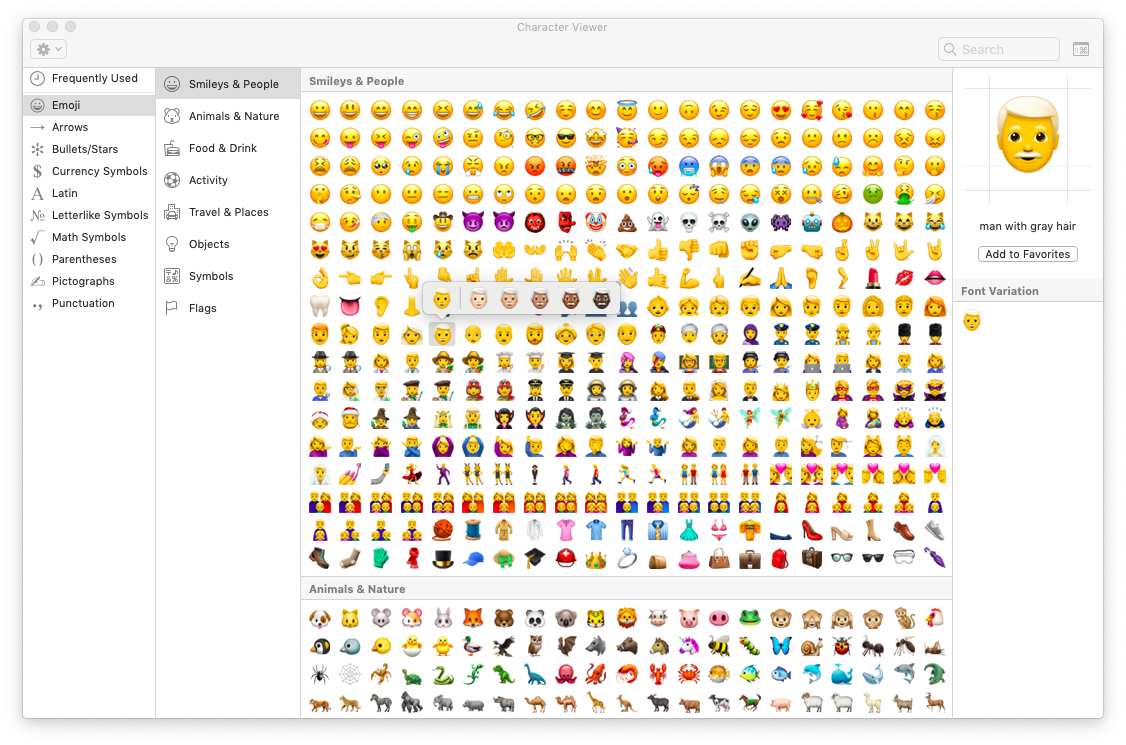 How to get to emojis on mac jzaorange