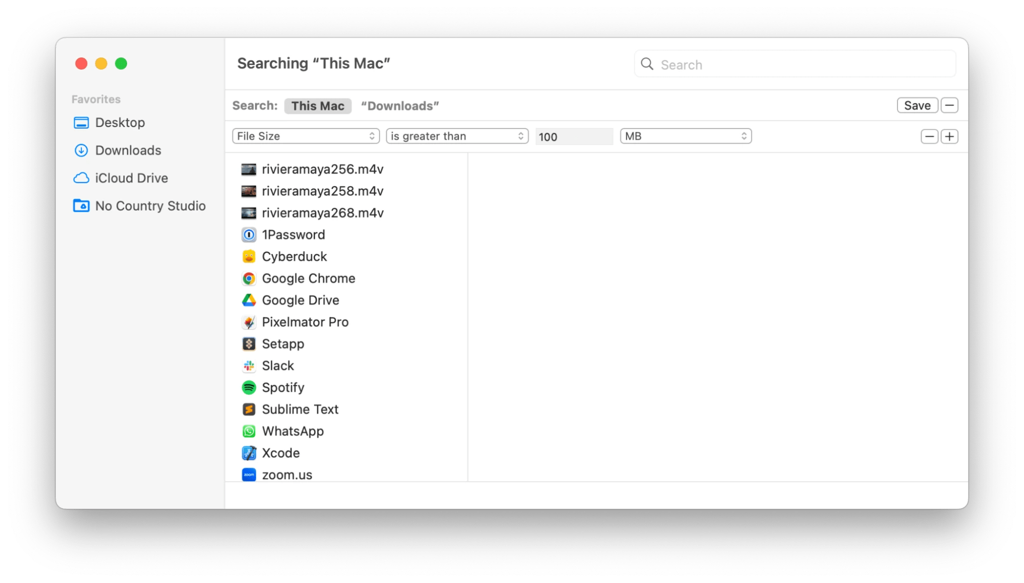 How to find large files on Mac and remove them
