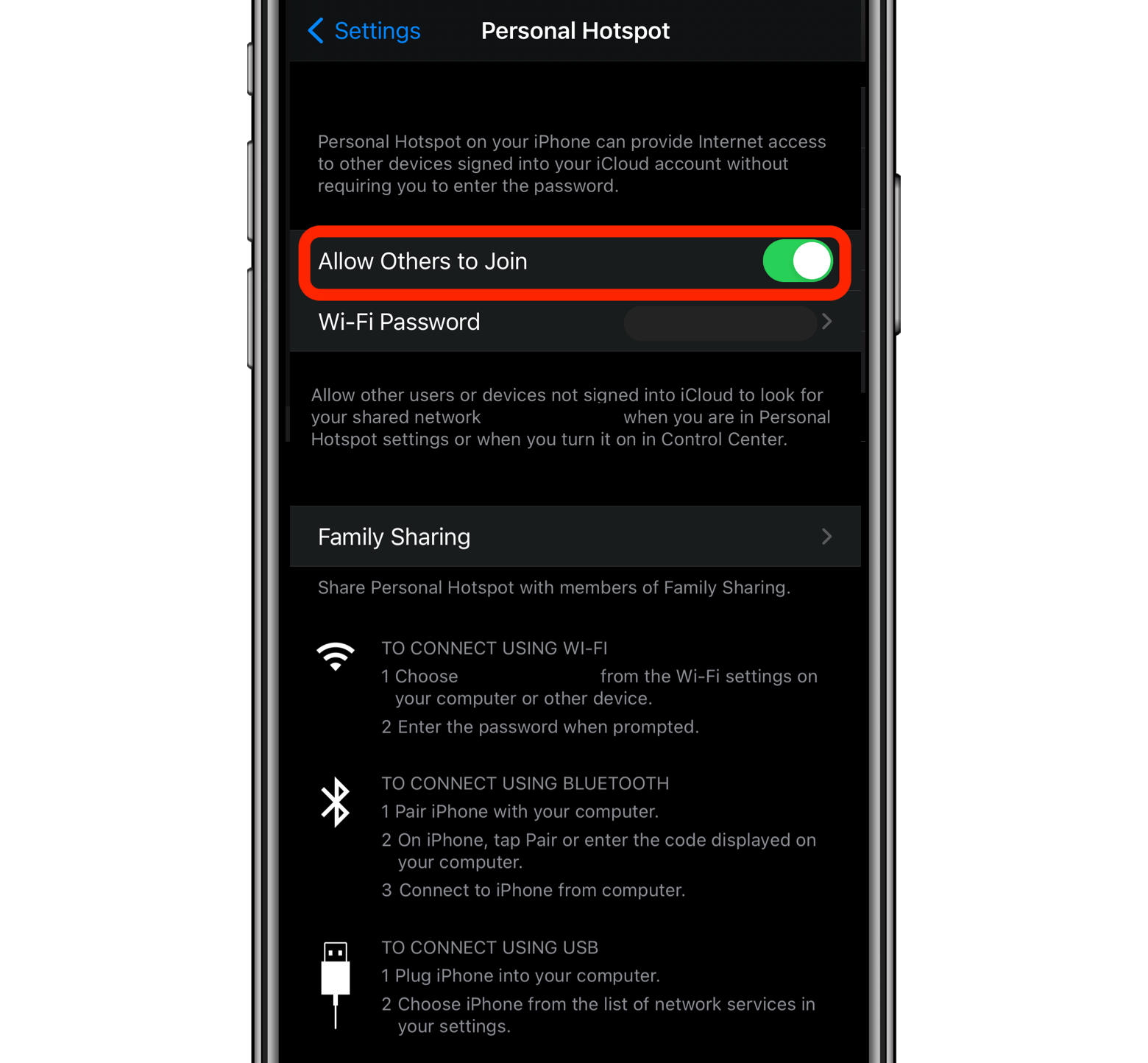 How to turn on hotspot on iPhone and connect to the
