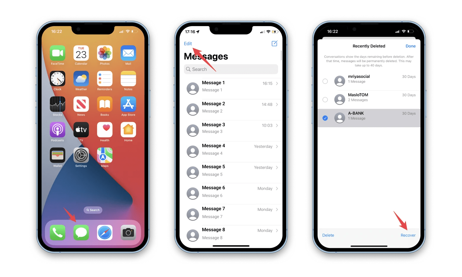 Best ways to recover deleted text messages on iPhone