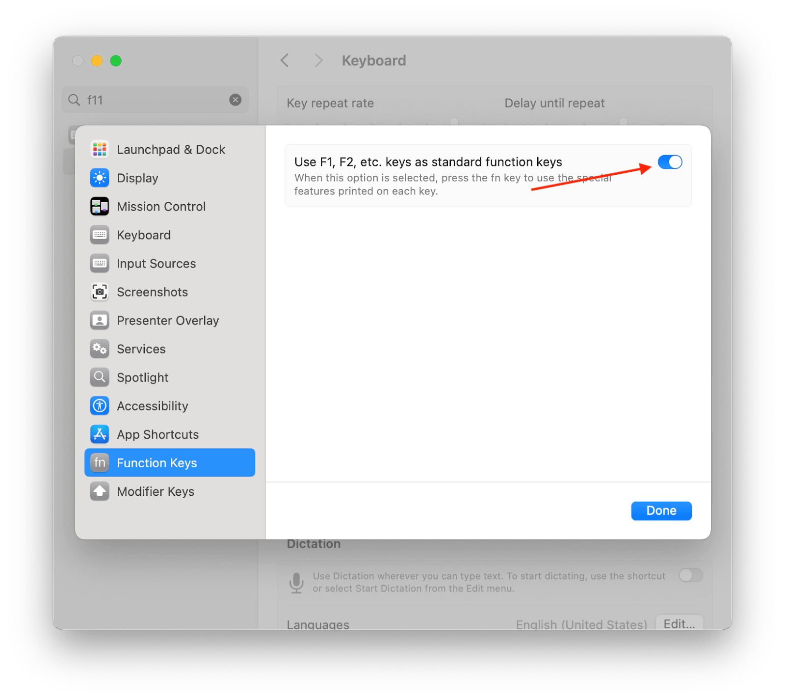 What’s the show desktop shortcut on Mac