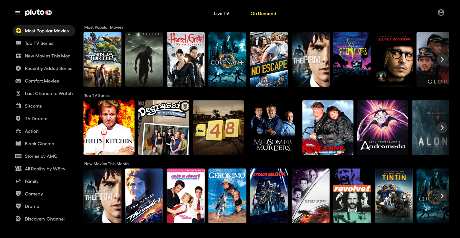 How to use the Pluto TV app for Macs and other devices