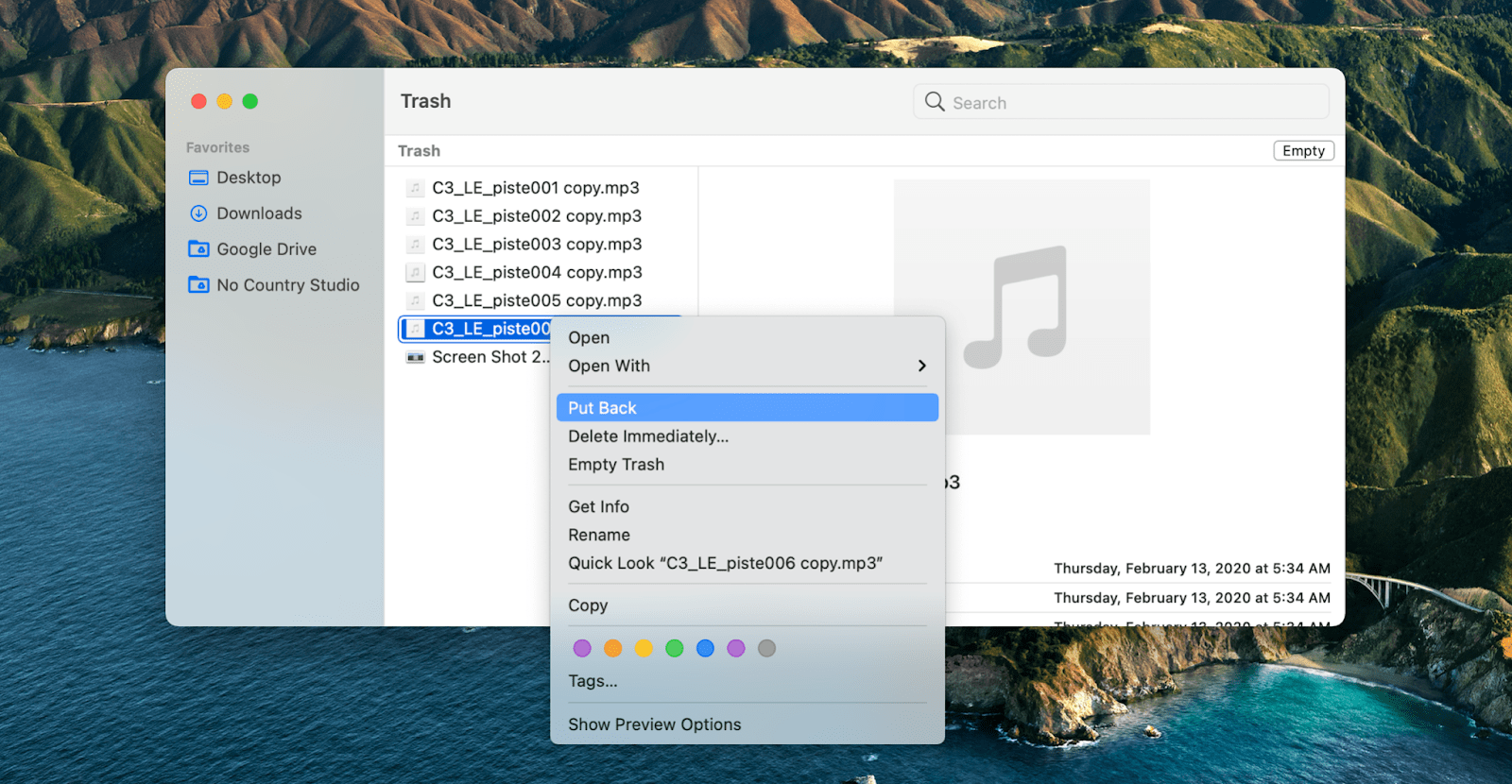How to delete files on Mac