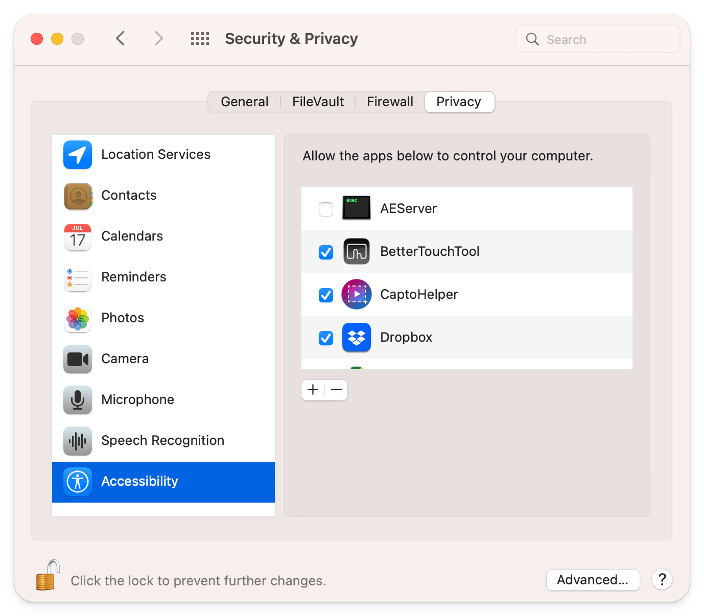 How to get rid of "Your screen is being observed" error