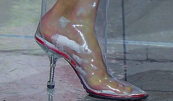 You May Want To Reconsider The Plastic Shoes Trend