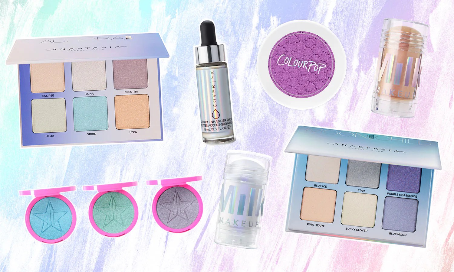 5 Rainbow Highlighters We Are Currently Obsessed With