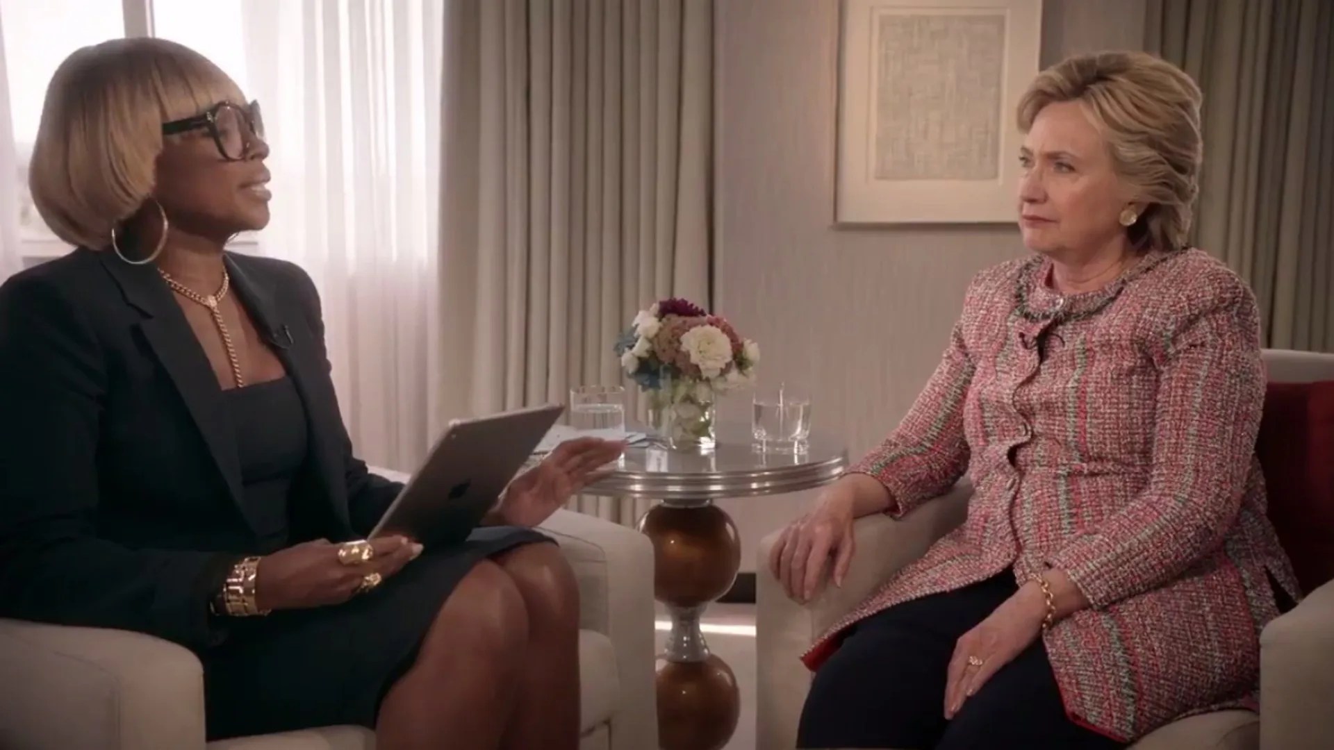 Watch Mary J. Blige And Hillary Clinton Talk Politics