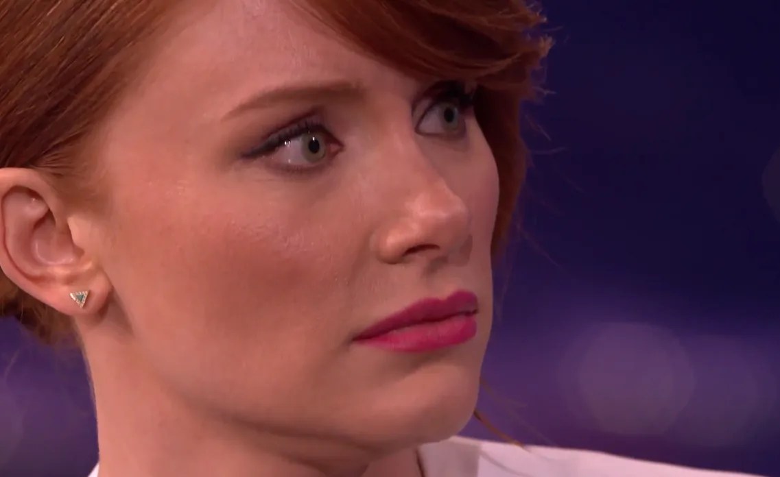 Bryce Dallas Howard Cries Over Home Depot On ‘Conan’
