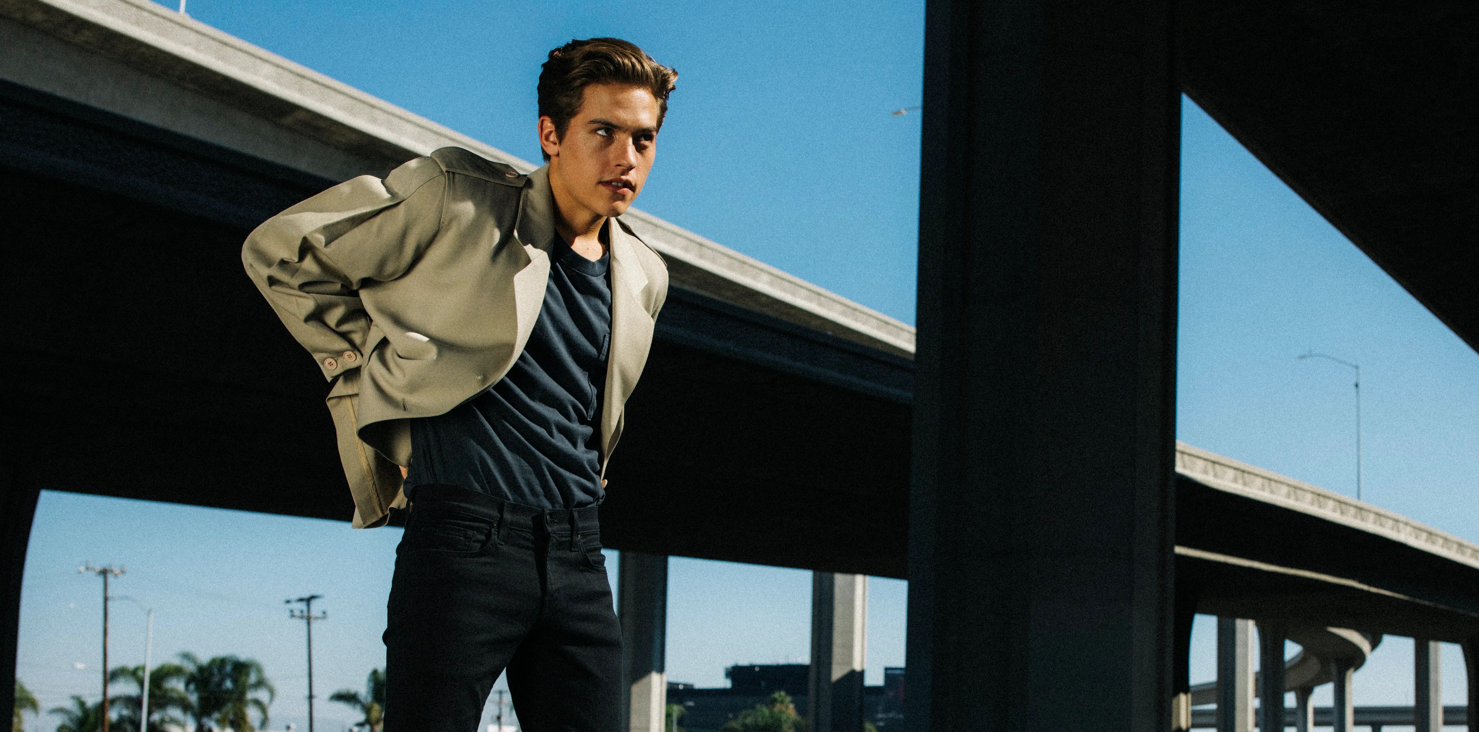 Cole Sprouse Photographed Brother Dylan For J Brand Campaign