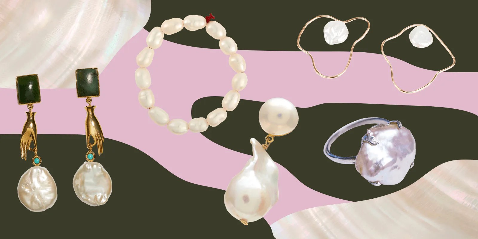 Top 162+ misshapen pearl earrings best esthdonghoadian