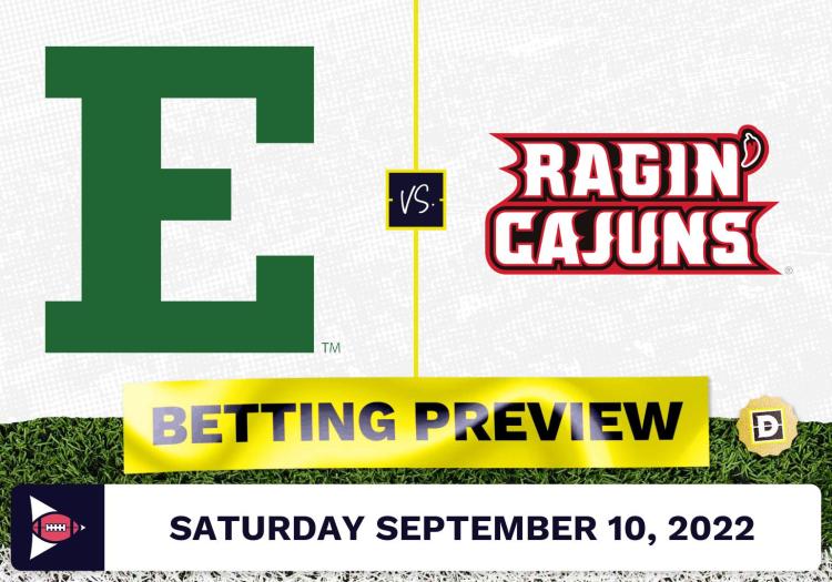 Eastern Michigan vs. LouisianaLafayette CFB Prediction and Odds Sep