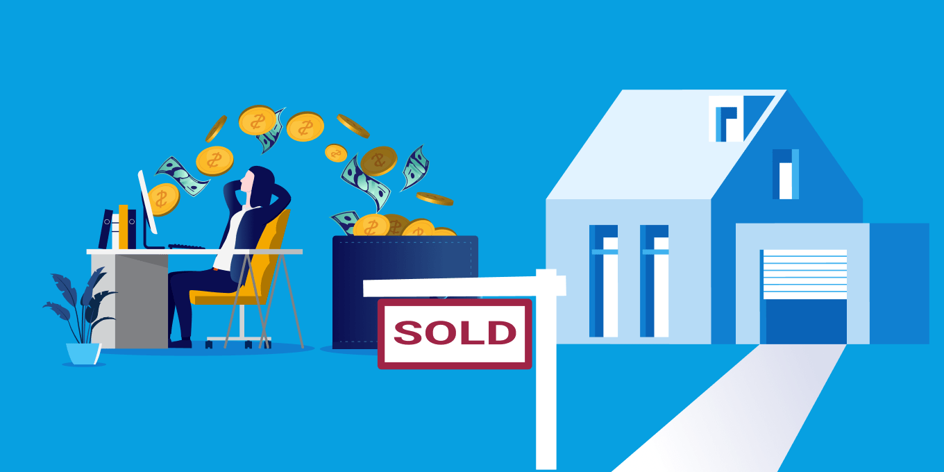 When and how do you get paid when you sell a house?