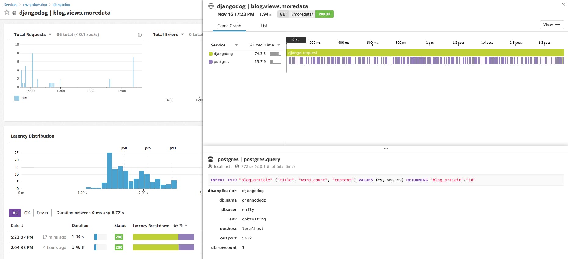 How to collect and monitor PostgreSQL data with Datadog Datadog