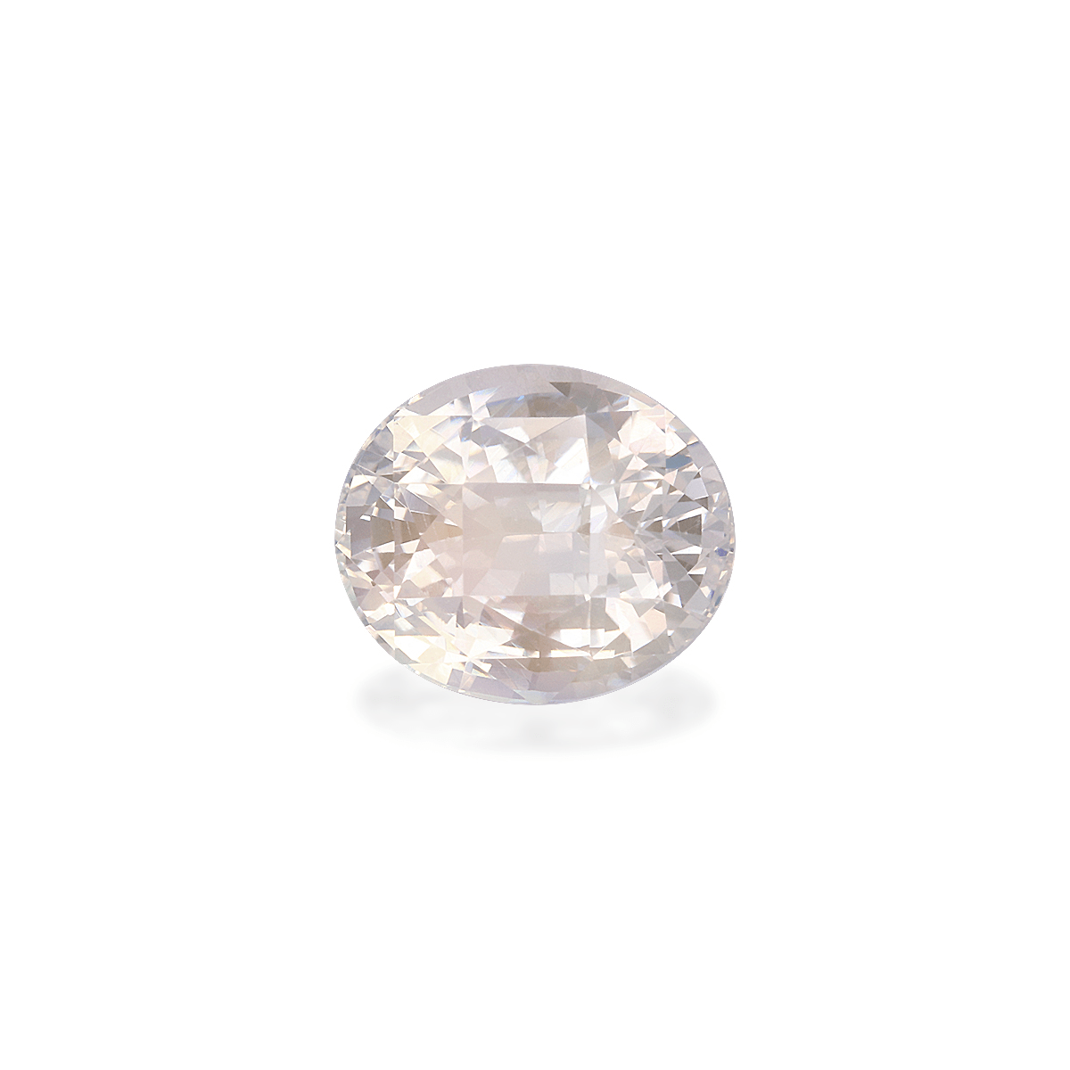 White Rainbow Moonstone 4.42ct 9x7mm (RM0036)