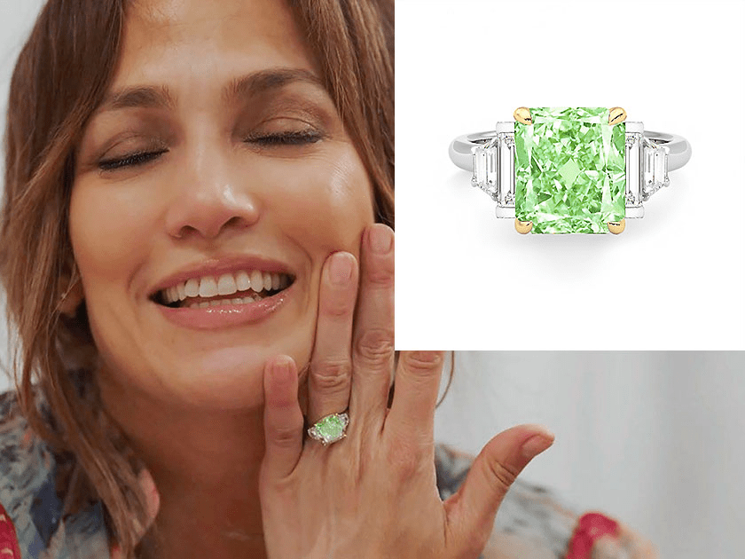 Top 30 Celebrities Stunning Engagement Rings