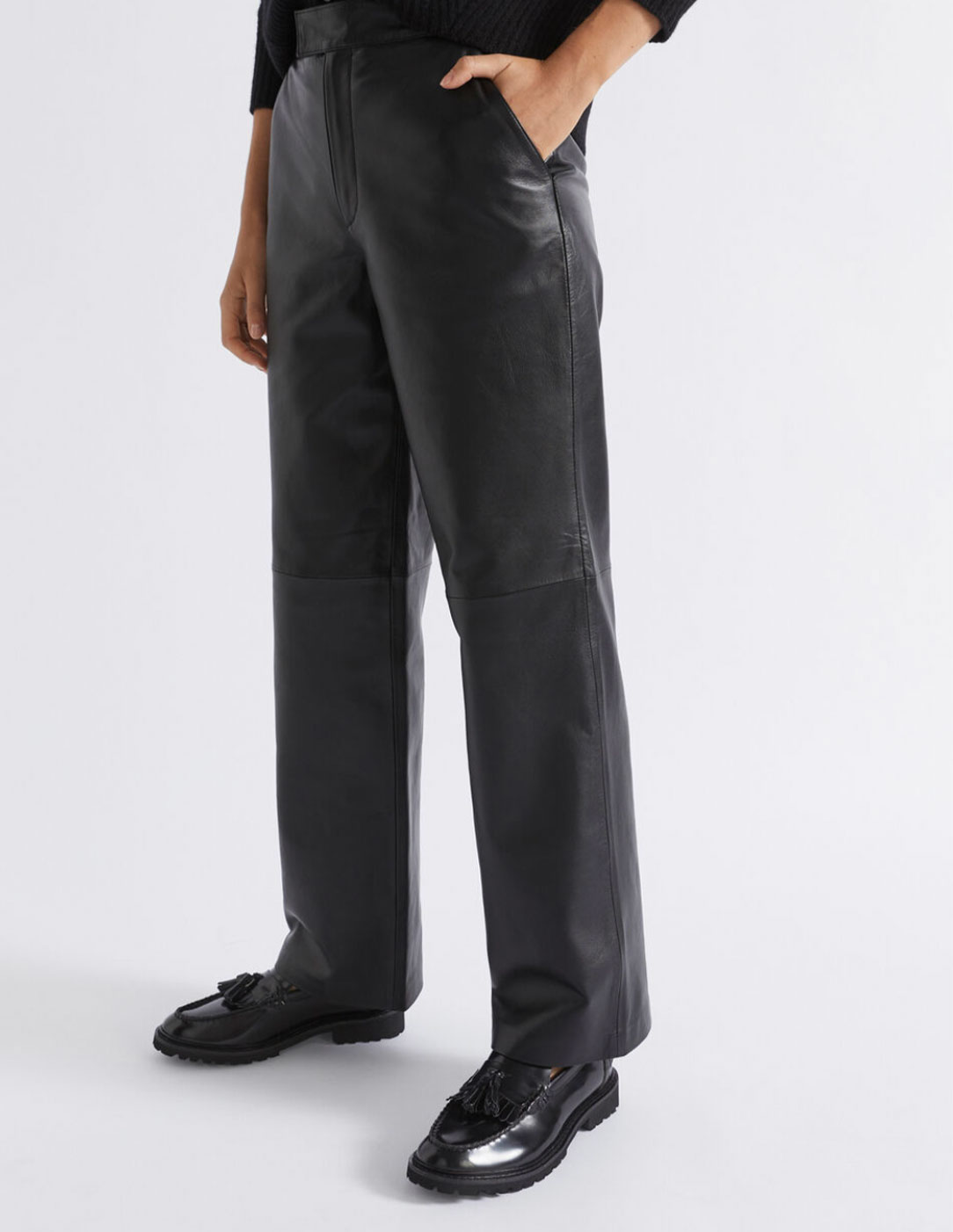 The Best Leather (And Faux Leather) Pants To Add To Your Capsule