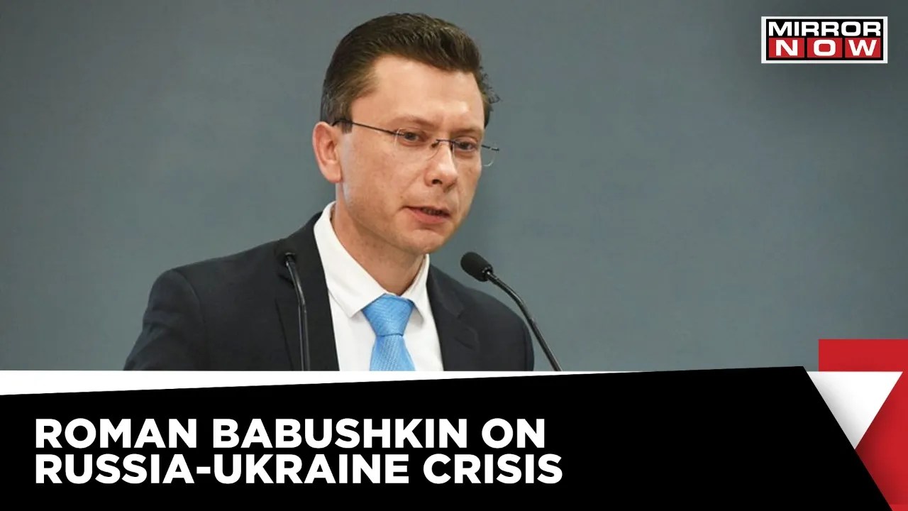 RussiaUkraine Crisis Russian Minister Briefs Media On Ukraine Crisis