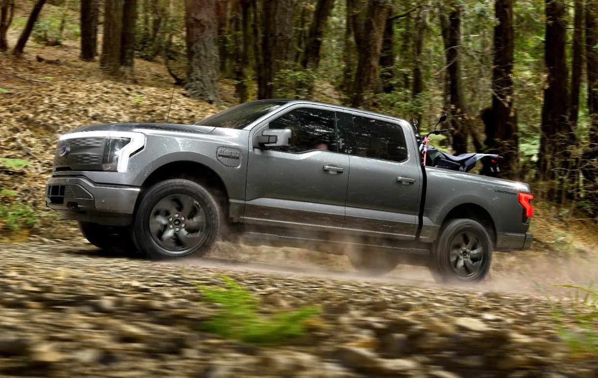 Ford Electric Car Ford F150 Lightning electric pickup truck revealed