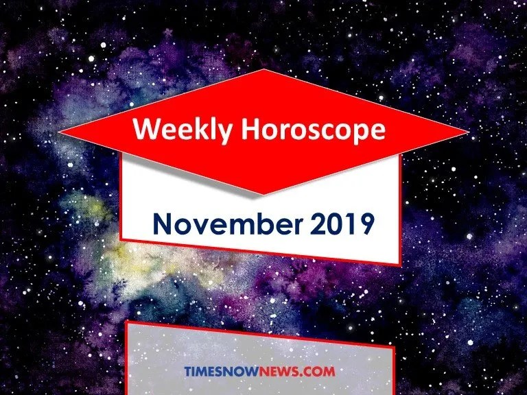 Weekly Horoscope November 24 to November 30, 2019 Weekly astrology for