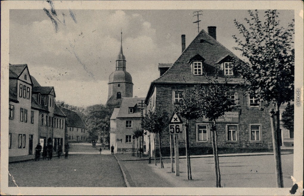 Markt Bad Lauchstädt AnsichtskartenLexikon