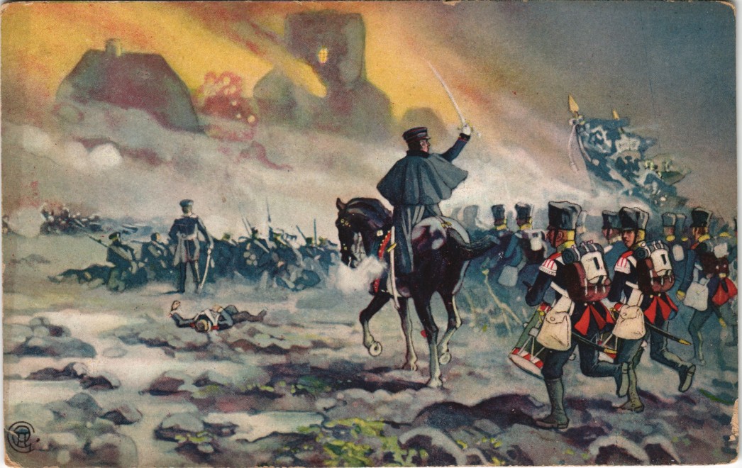 Die Völkerschlacht ProbstheidaLeipzig AnsichtskartenLexikon