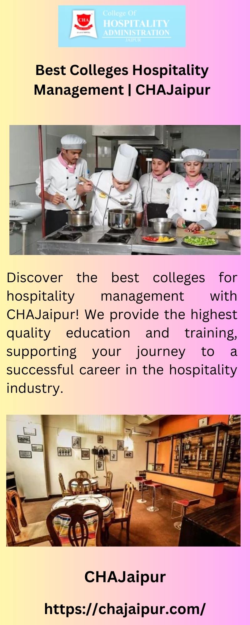 Best Colleges Hospitality Management CHAJaipur ImgPile