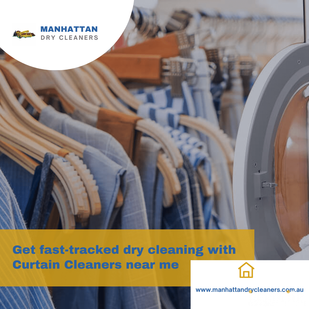 Get fasttracked dry cleaning with Curtain Cleaners near me ImgPile