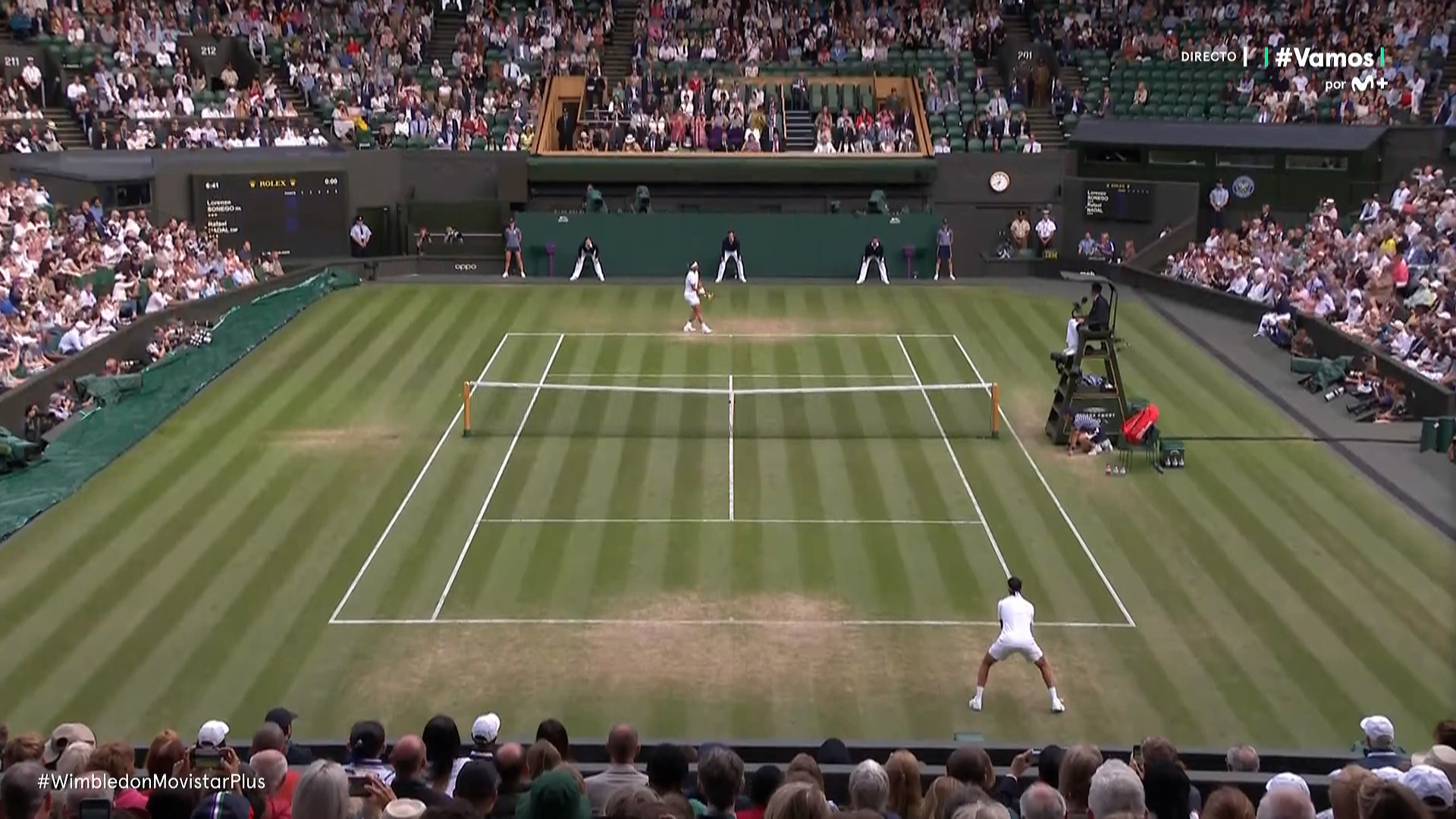 TENNIS Wimbledon 2022 3rd Round Rafael Nadal vs Lorenzo Sonego