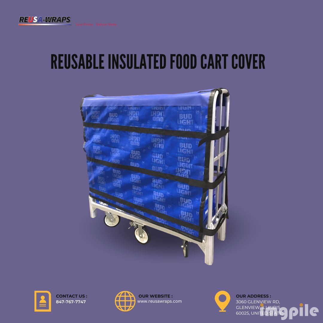 Reusable Insulated Food Cart Cover ImgPile