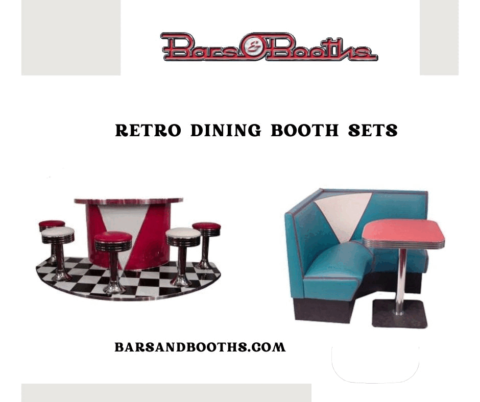 Retro Dining Booth Sets ImgPile