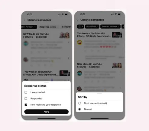 YouTube Adds New Comment Filters, Highlights for Live-Streams