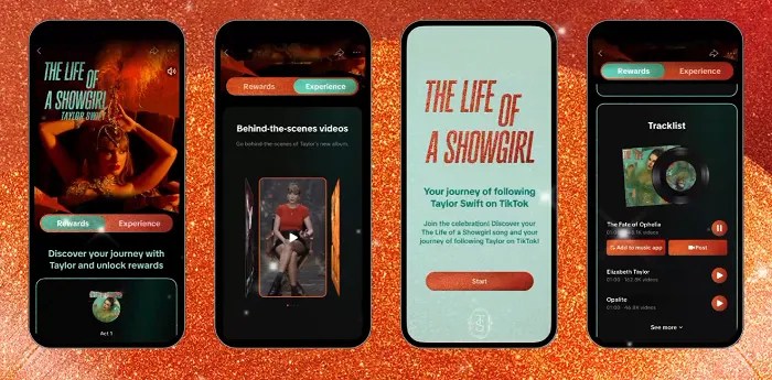TikTok Announces Activations for the Launch of Taylor Swift’s New Album