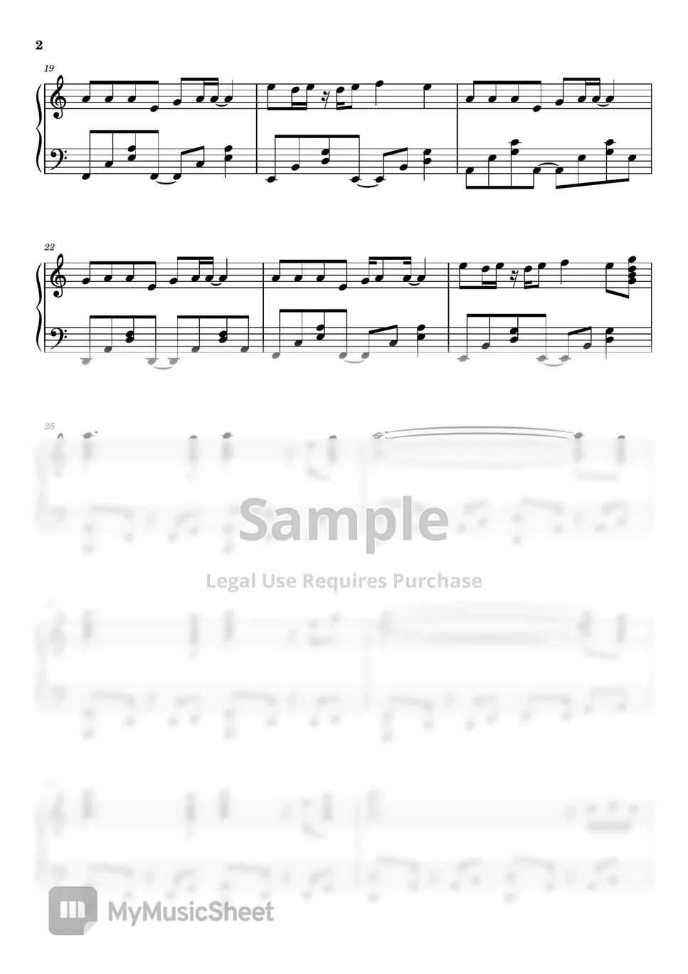 Sam Smith I'm Not Here To Make Friends Sheets by Piano Go Life