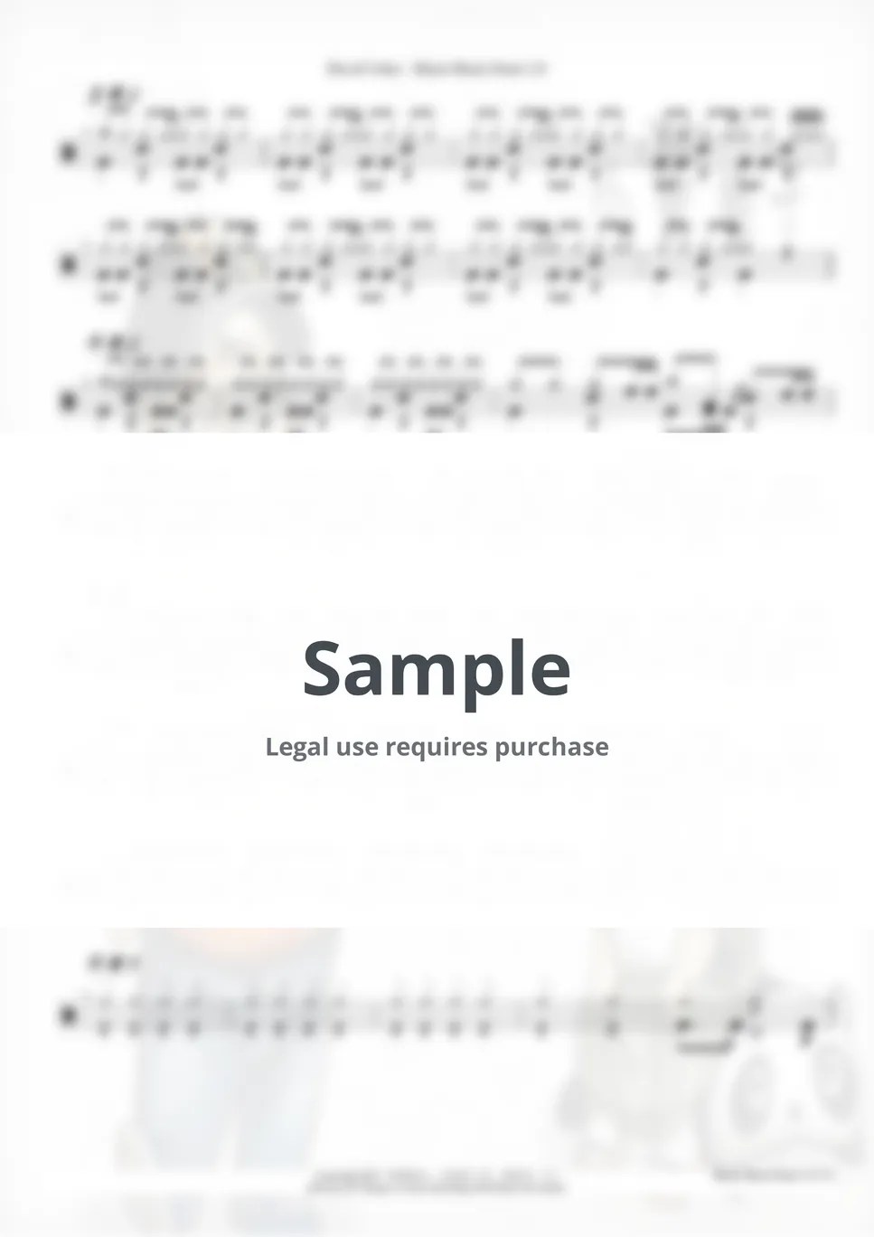 David Usher Black Black Heart 2.0 (《Morning Orbit》) Sheets by 小董胖子