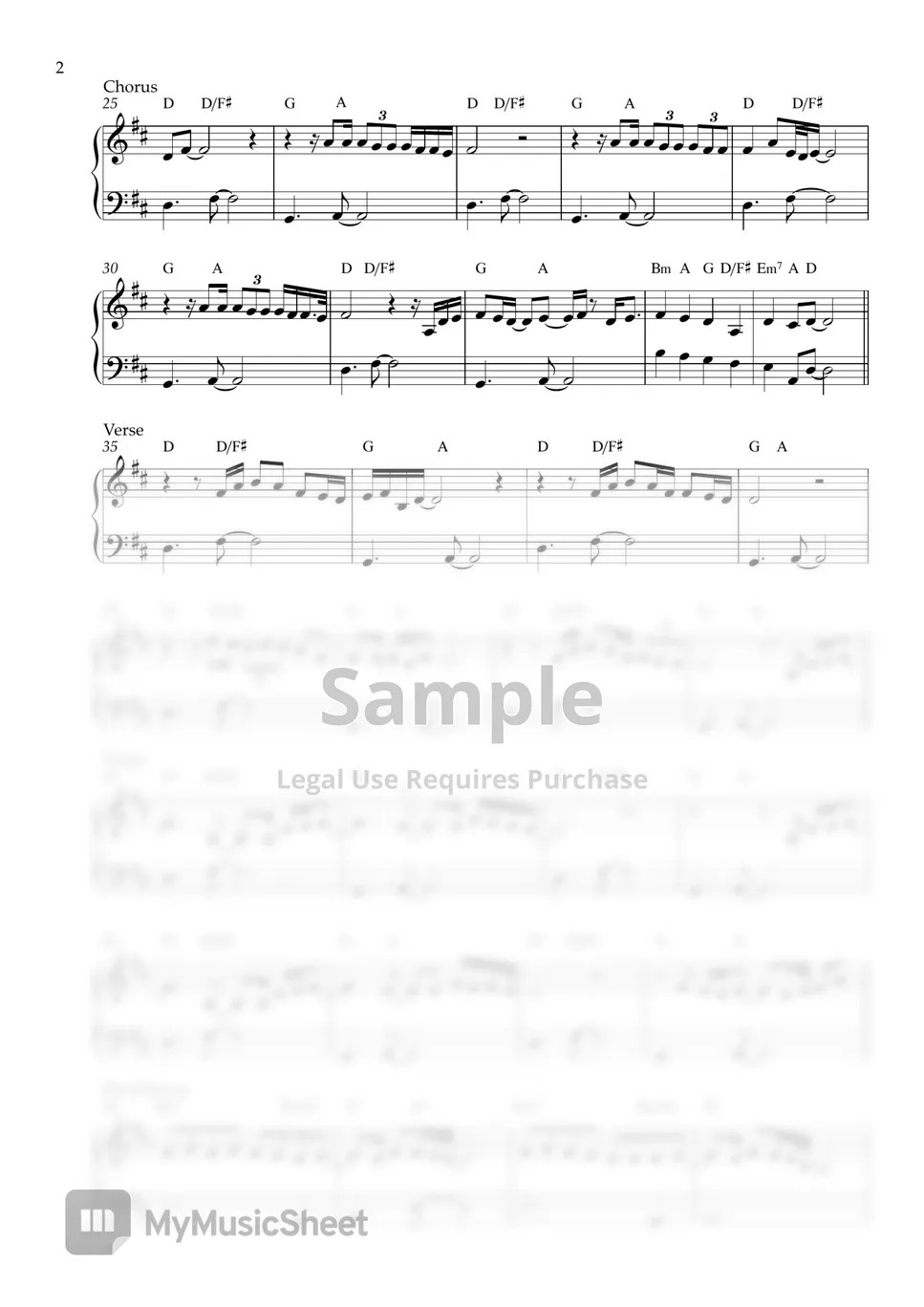 Ed Sheeran Thinking Out Loud (EASY PIANO SHEET) Sheets by Pianella Piano