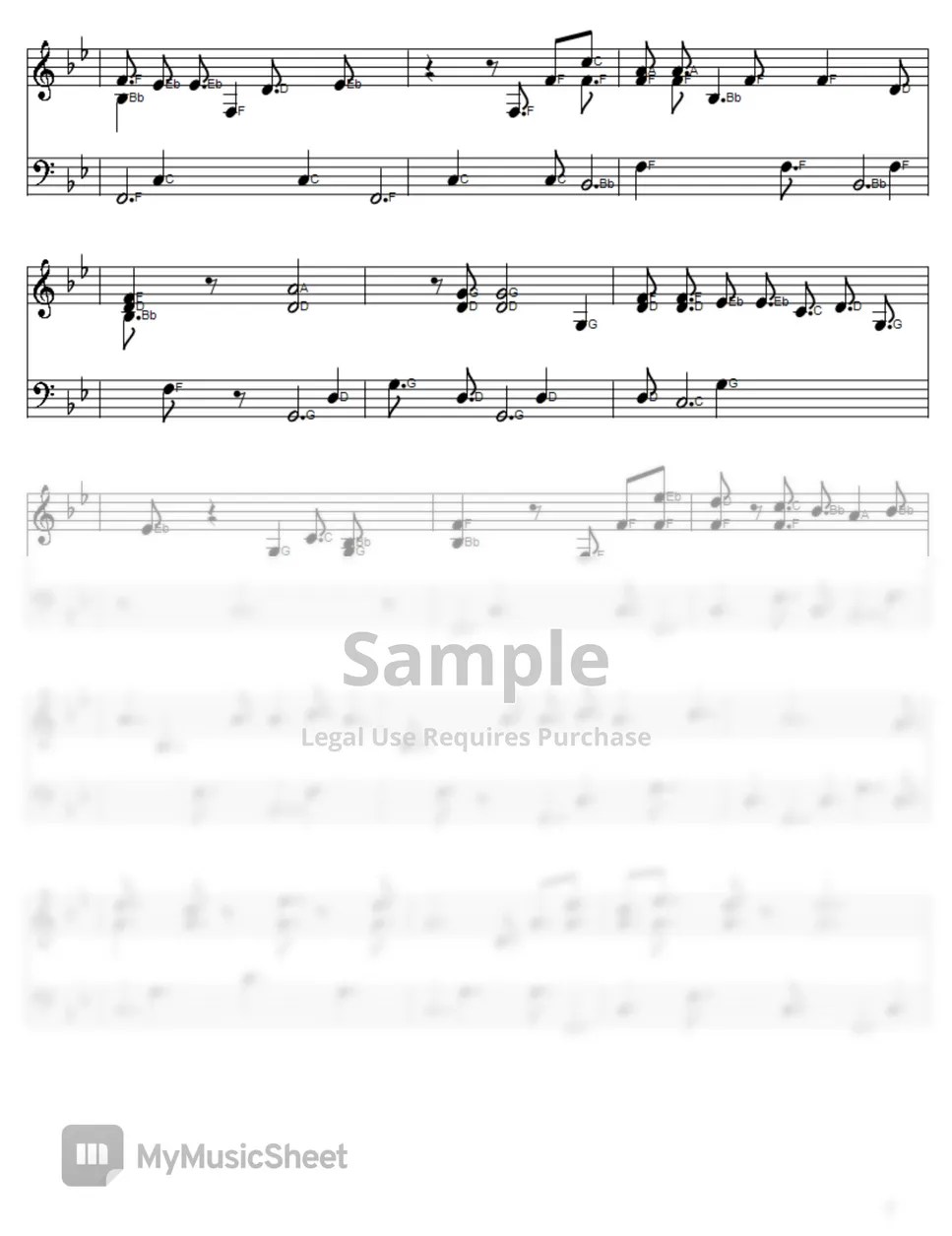 Alex Chu Flowerpot (True Beauty OST) Sheets by Hwang In Yeop