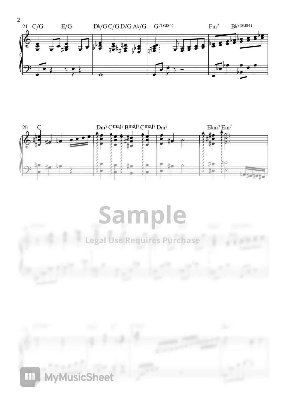 Irving Berlin White Christmas (Jazz Ballad/Christmas piano/Carol