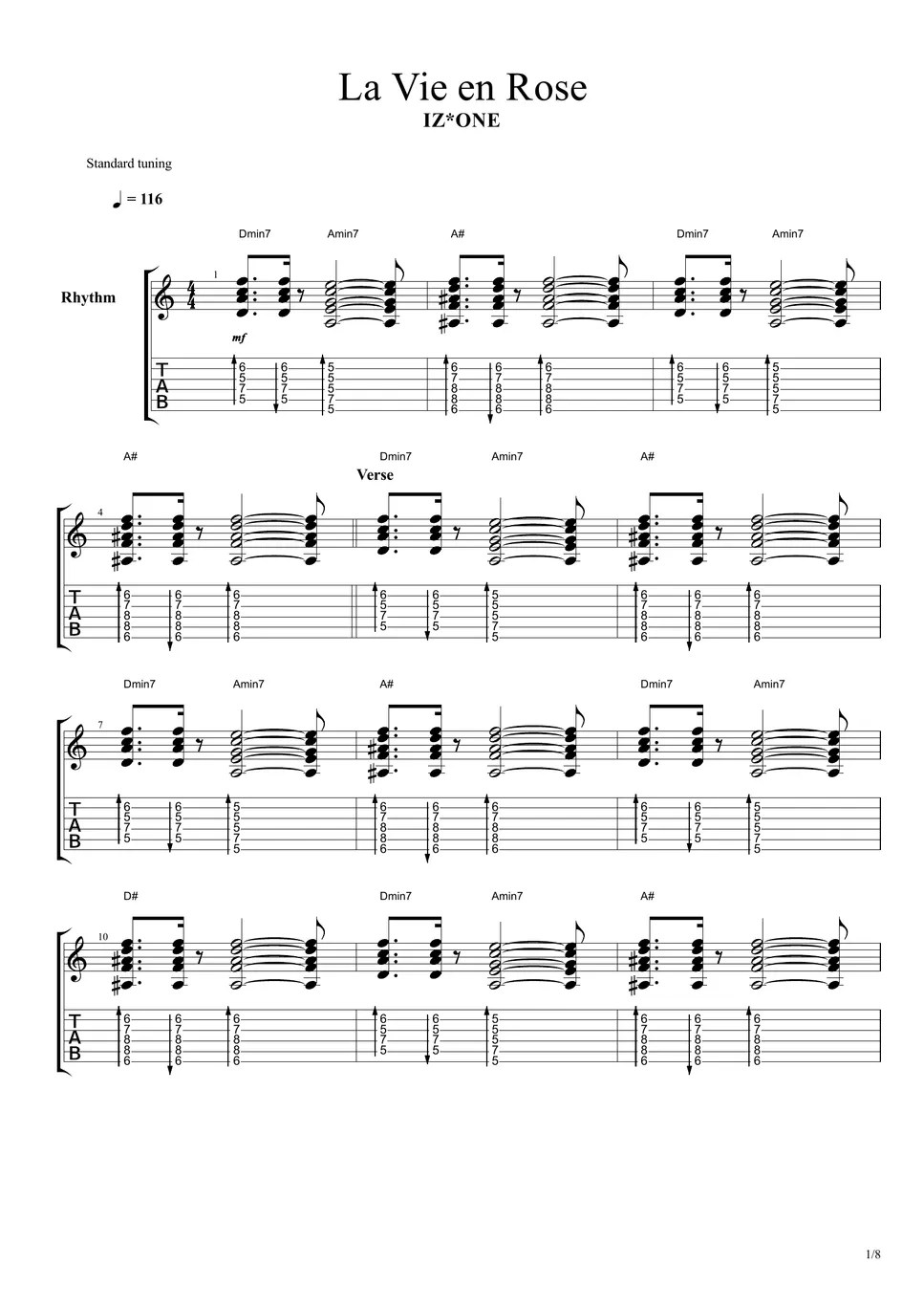 IZ*ONE La Vie en Rose Hoja by Rob Ethereal