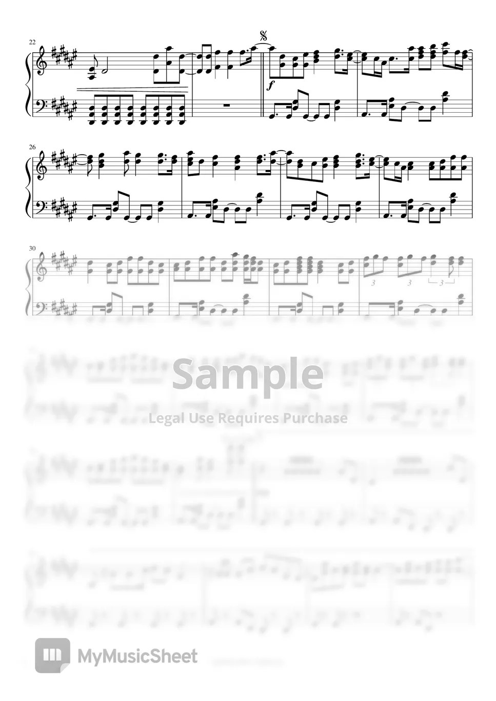 TOMORROW X TOGETHER (투모로우바이투게더) Blue Hour 악보 by TK Music