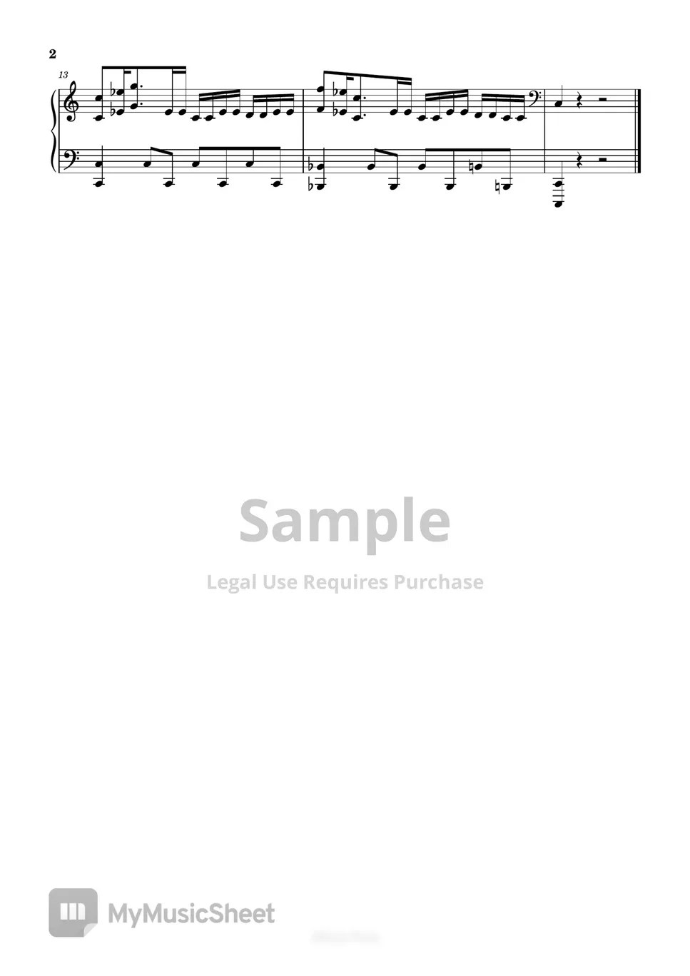 Trailer Music SpiderMan No Way Home Sheet by JHoony Piano