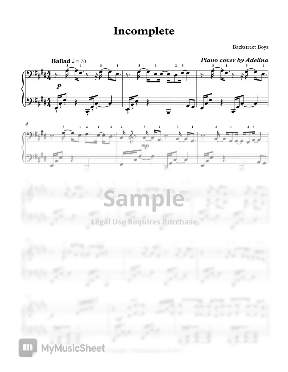 Backstreet Boys Hoja