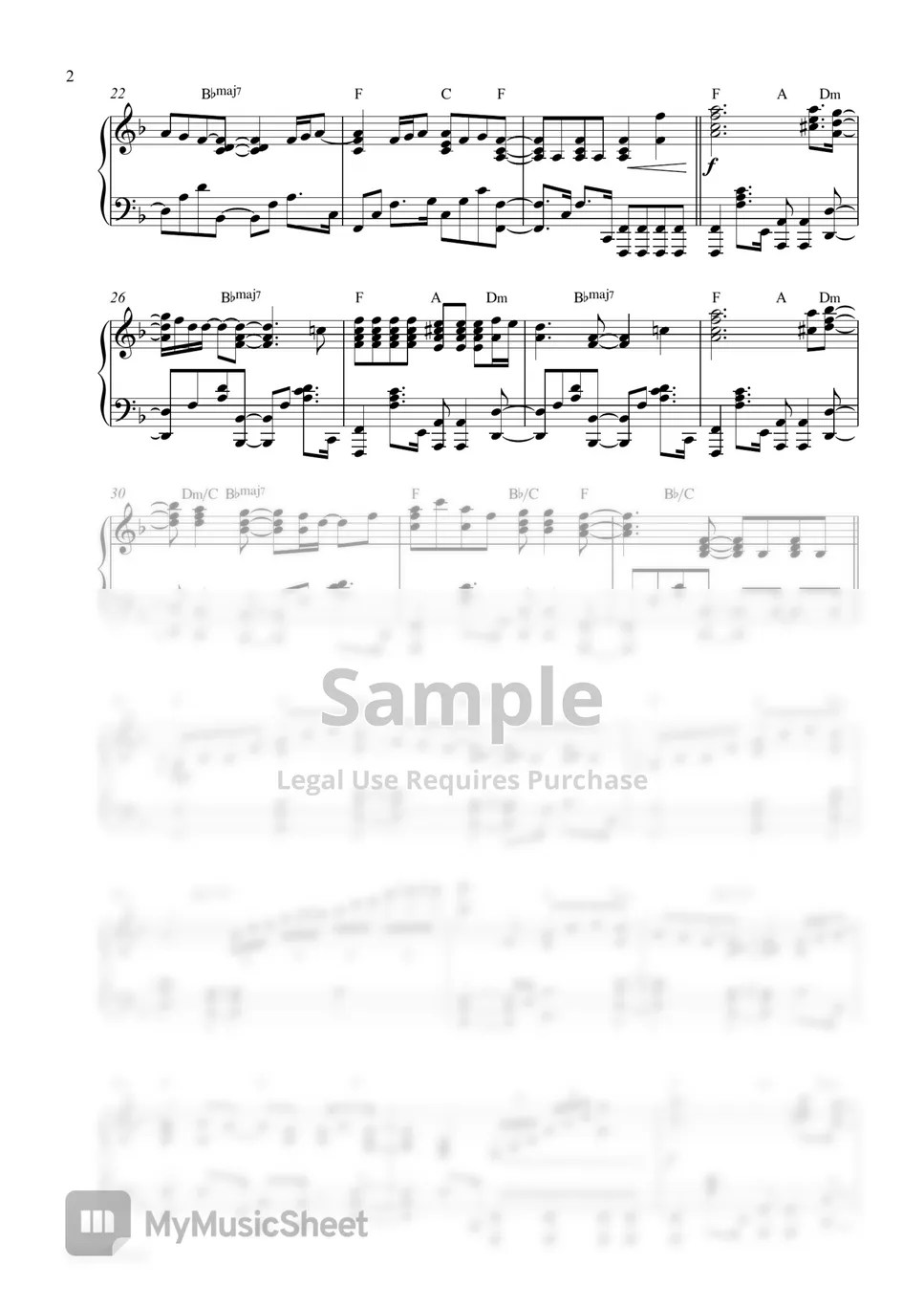 Sam Smith I'm Not The Only One (Piano Sheet) Sheets by Pianella Piano