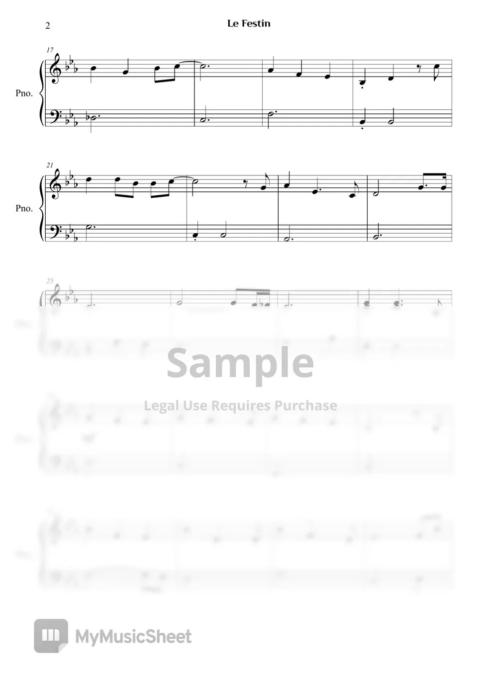 Ratatouille Le Festin Sheet by Right Now Piano