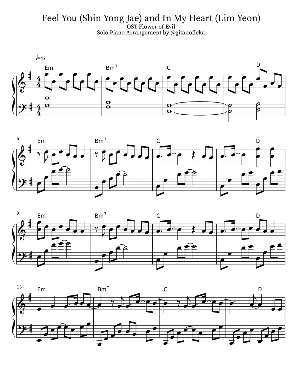 Feel You Shin Yong Jae (신용재) and In My Heart Lim Yeon (임연) OST